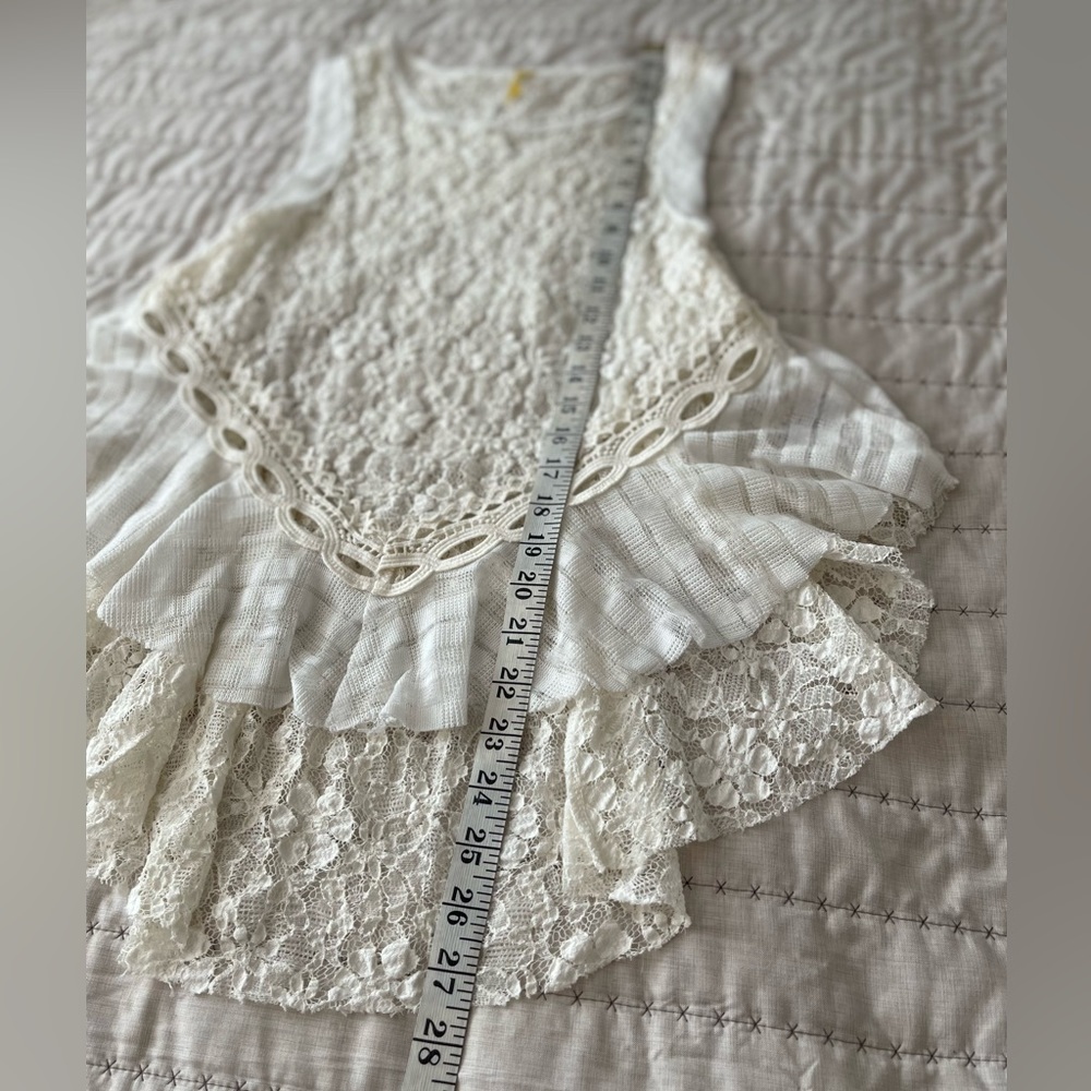 FP White Lace Top
